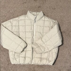 Urban Outfitters Striped puffer